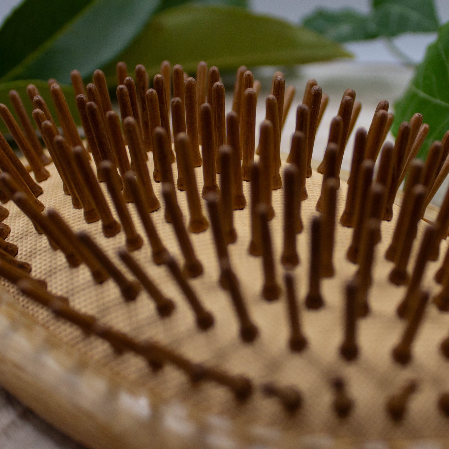 Antistatische Bambus Haarbürste